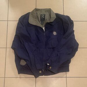 Gear For Sports Walking Stick Navy Blue and Gray Jacket XL